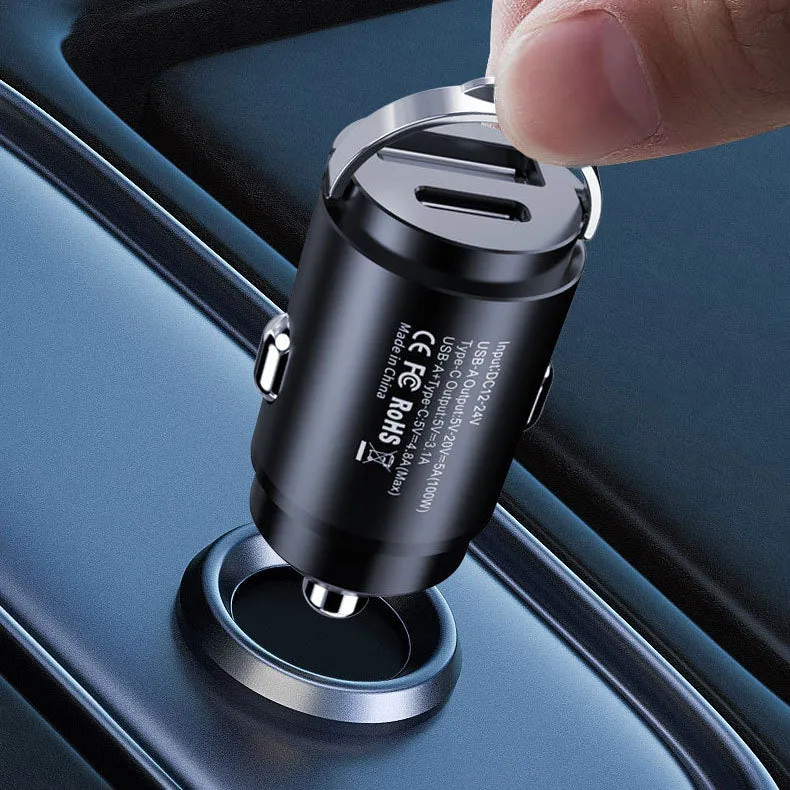 Multi Compatible 100W Fast Charging Car Charger and innovative home gadgets